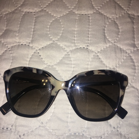 Fendi Havana Black Ruthenium Sunglasses - Picture 3 of 7